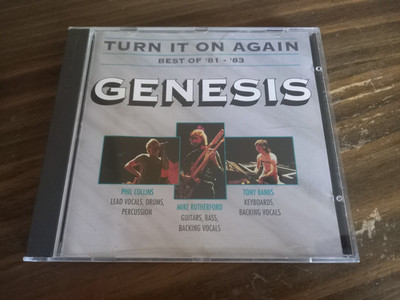 CD - Genesis - Turn it on again - Best of 81 - 83 - Vertigo Records