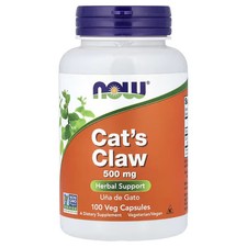Now Foods, Cats Claw, 500 mg, 100 Veg Capsules