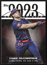 Chas McCormick 2024 Topps: 2023 Greatest Hits #23GH-7 Houston Astros