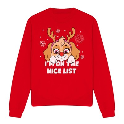 Paw Patrol - ''Nice Christmas'' Sweatshirt für Herren/Damen Unisex (TV12659)