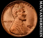 1935-D Lincoln Cent- Red- Choice Gem Brilliant Uncirculated++++ Luster #J7491