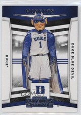 2020 Panini Contenders Draft Picks Mascots Duke Blue Devil Team Mascot #14 16tx