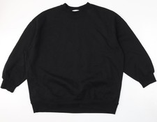 Womens UK Size 12 Primark Black Pullover Sweatshirt
