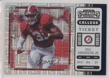 2023 Panini Chronicles Draft Picks Blue 25/99 Will Anderson Jr #23 1u6