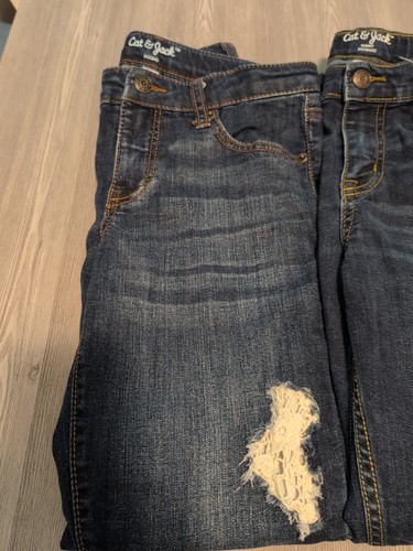 Lot Of 4 Girls Jeans Pants Size 12 - Picture 2 of 5
