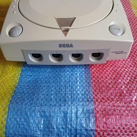 SEGA Dreamcast Console White HKT-3000 w/ Box, Manual & Visual Memory Working JP