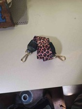 Leopard Print Crossbody Bag Strap, Adjustable Shoulder Bag Accessory