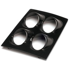 AutoMeter Shifter Console Mount 4 Gauge Pod 2-1/16" for 68-74 Chevy Camaro Nova