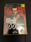 007 From Russia With Love Original Xbox James Bond Game CIB