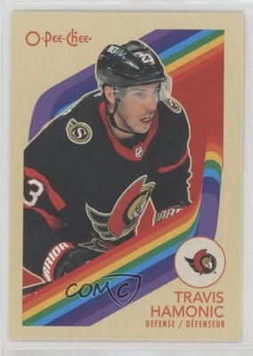2023-24 O-Pee-Chee Retro Travis Hamonic #456 17p7