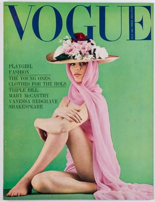JANE ASHER Vanessa Redgrave CECIL BEATON Dior BASSINGTHWAIGHTE Vogue July 1964