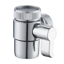 Steel Diverters Valves Aerator with 1/2 Thread for Shower Hose or Washer