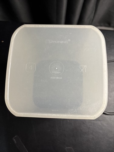 Tupperware Modular Mates 5-teiliges Set Vorratsbehälter transparent mit schwarzen Deckeln - Bild 6 von 14