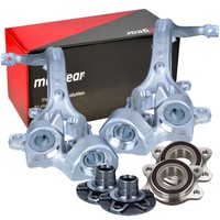 2X Maxgear Achsschenkel Radlager Radnabe Vorne FüR Audi A6 C6
