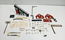 Big Lot of Vtg Railroad / Construction / Road Accessories/Parts  N Scale  