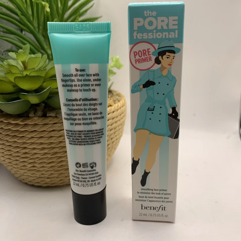Benefit The POREfessional Pore Minimizing Primer .75 oz./22ml. New with box - Image 2 of 3