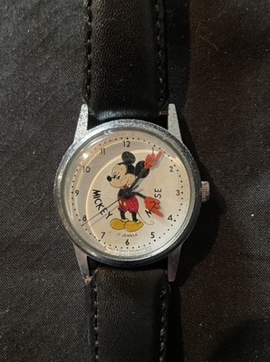 1968–1975 Bradley/Disney Swiss 17-Jewel Mechanical Mickey Mouse