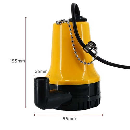 12V DC Submersible Submersible Irrigation Agricole Cale Electrique 25 OB - Imagen 3 de 7