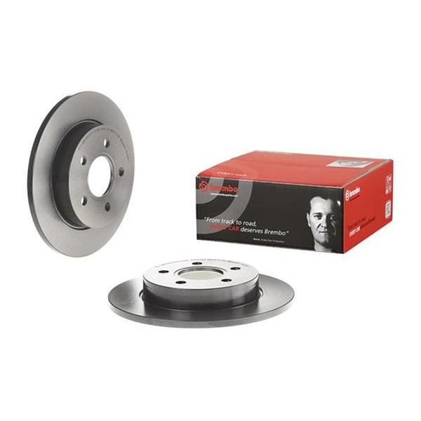 2X Brembo Bremsscheiben 265Mm Voll Hinten Passend FÜR Ford C-MAX Focus-image