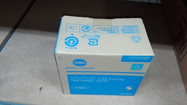 Konica Minolta A0X5452 Tonerkartusche TNP-22C Cyan für Bizhub C35/C35P