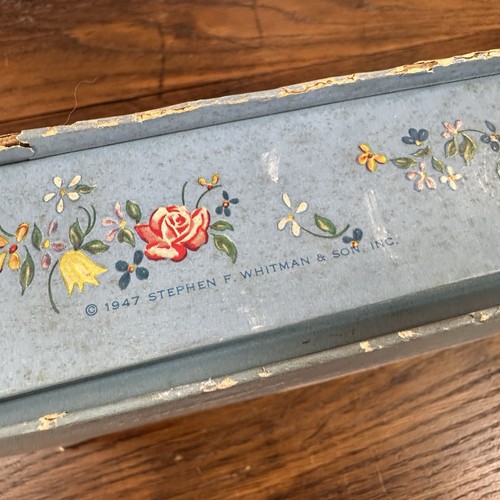 VINTAGE RARE WHITMAN'S FAIRHILL CHOCOLATES BOX-EMPTY-ASSORTED SELECTED CENTERS - Picture 8 of 13