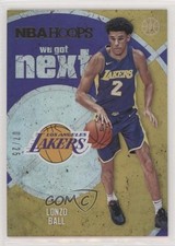 2017-18 Panini NBA Hoops We Got Next Artist Proof 7/25 Lonzo Ball #2 5w7