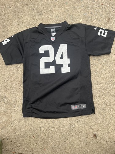Marshawn Lunch Oakland Las Vegas Raiders NFL Trikot Jugend Kinder Größe xL (18-20) - Bild 1 von 6