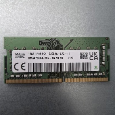 [FOR PARTS] SK Hynix 16GB DDR4 3200MHz LAPTOP MEMORY RAM SODIMM