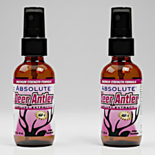 Absolute Nutrition   Deer Antler Velvet Extract Pack of 2   2 fl. oz