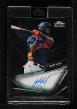 2021 Topps Chrome Black Green Refractor 97/99 Yordan Alvarez #CBA-YA Auto 0a17