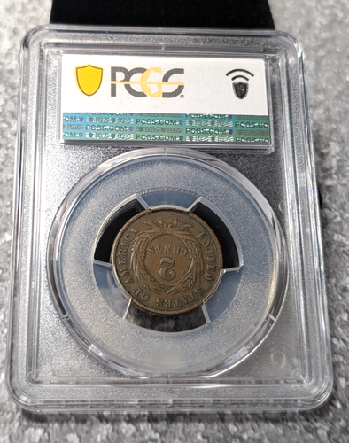 1872 Two Cent Piece VF25 PCGS Key Date Business Strike Nice Beautiful Coin - Picture 2 of 4