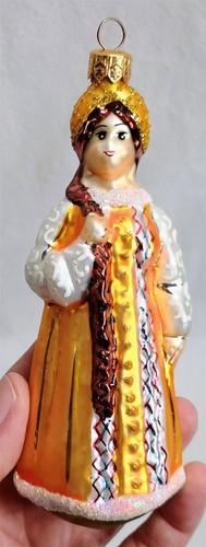 1996 Vintage Russian Rhapsody Zabava Christmas Ornament Christopher Radko - Picture 2 of 10