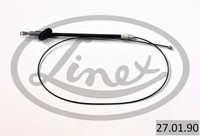 Zugdraht, Handbremse Linex 27.01.90 MERCEDES-BENZ 2E0609701R VW 2E0609701R