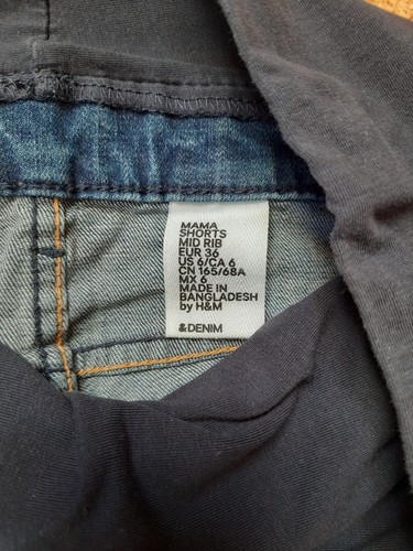 Paket 4 Umstandsjeans Gr.36 H&M und Noppies, 2x Kurz, 2x Lang, Umstandsmode - Bild 20 von 24