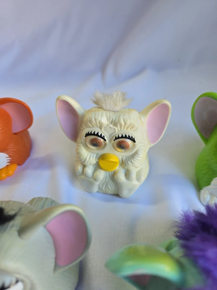 Furby McDonalds Happy Meal Lote 8 Colores 1998 Juguetes Vintage Coleccionables Surtido Foto 4 de 4