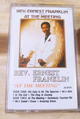 Cassette Tape - Rev Ernest Franklin Live At The Meeting - Gospel Funk - Bild 1 von 8