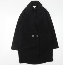Topshop Damenmantel schwarz Gr&ouml;&szlig;e 8 elegant klassisch
