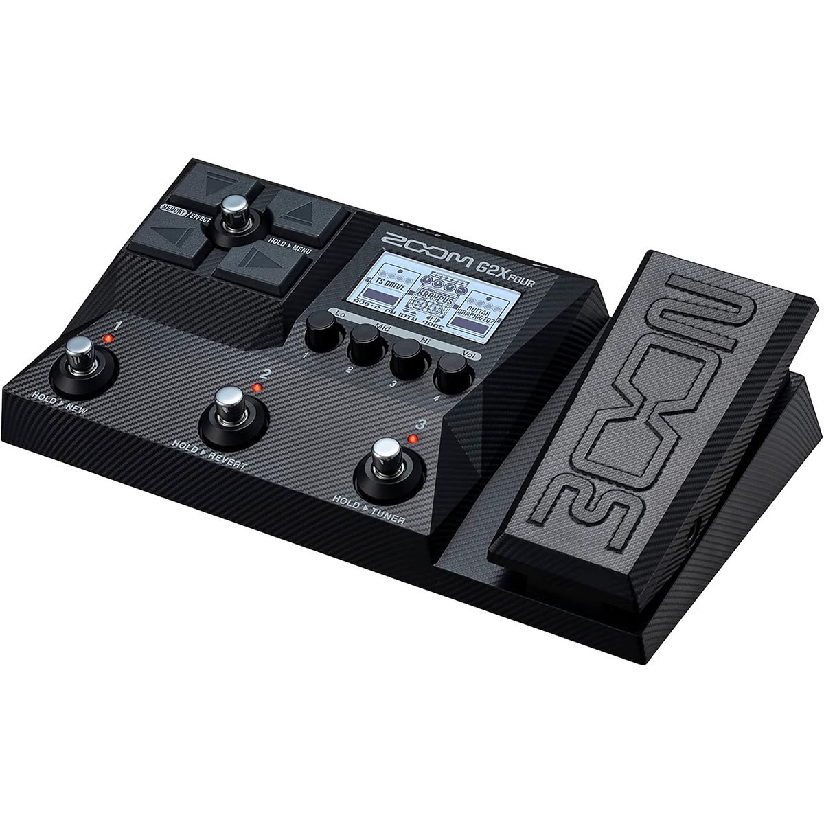 Zoom G2X Four Guitar Multi-Effect Processor with Expression Pedal for Electric G