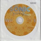 Sonic and the Secret Rings Nintendo Wii Video Game Disc Only With Out Case Used