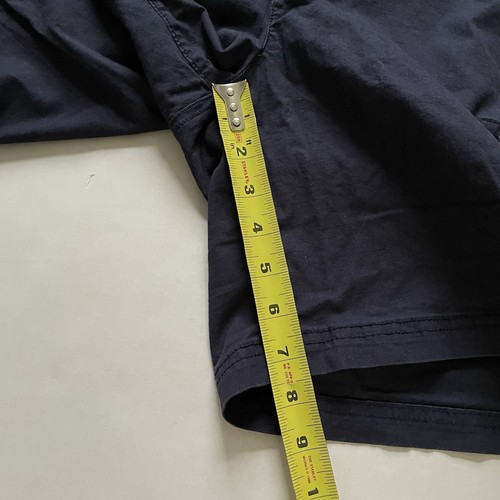 Eddie Bauer Shorts Womens 10 Navy Blue Cargo Twill Stretch Utility 7.5" - Picture 4 of 8