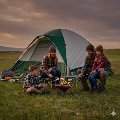 Adventure 6 Dome Tent 10'x10' , Moose Country Gear