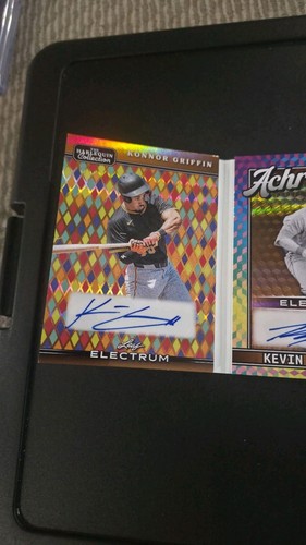 2026 Leaf Electrum - 4 Auto Booklet - Griffin, McGonigle, De Vries, Made #9/25 - Afbeelding 4 van 8