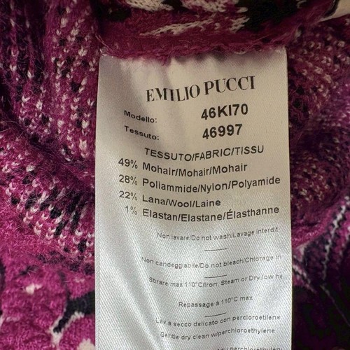Emilio Pucci dress, all-over print, size XS, made in Italy Used item For Woman - Picture 15 of 24