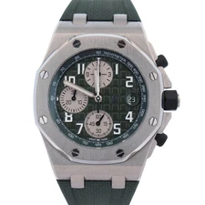 Audemars Piguet Royal Oak 42mm Green Dial Watch Ref# 26238TI.OO.A056CA.01