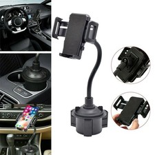 Universal Car Cup Holder Adjustable Gooseneck Cell Phone Mount Cradle Hands-Free
