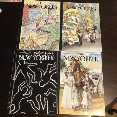 4er Set The New Yorker Magazine Juni 2022 Eric Drooker Evelyn Colomba US Import