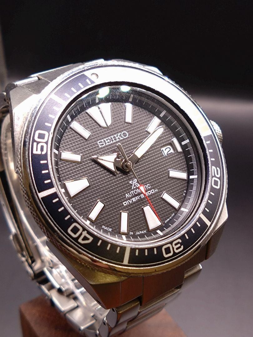 時計 SEIKO PROSPEX SAMURAI 4R35-01VO SBDY007 Seiko Prospex Diver Samurai Blue 4R35-01V0 SBDY007 Mens