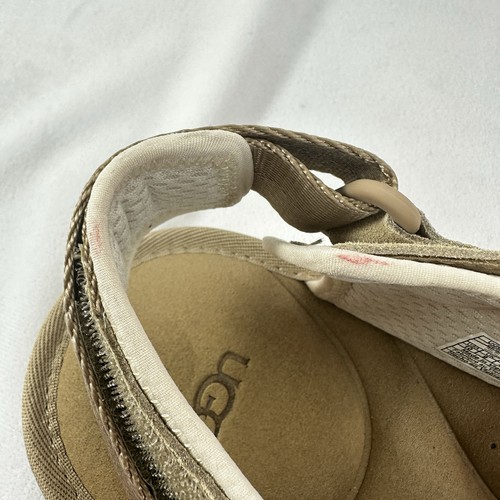 UGG Sport Sandalen Herren Goldencoast Multiriemen Wildleder 10 Schaum Beige Strand Sommer - Bild 5 von 12
