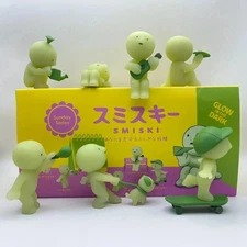 3pc 2025 Smiski Sunday Series Glow In The Dark Blind Box Anniversary Figure Gift