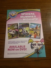 Discovery Kids Growing Up Creepie And Tutenstein  Print Ad 2007 8x11 Promo Wall 